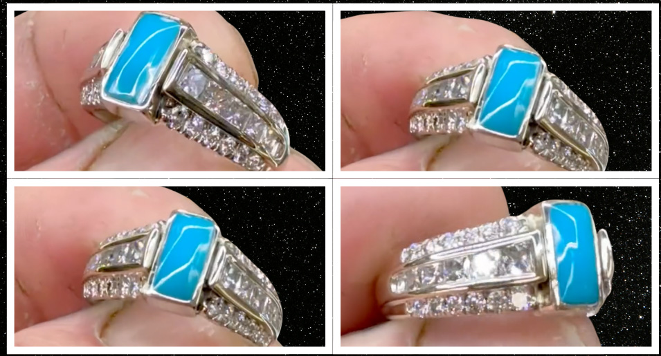 How to order a custom Turquoise ring